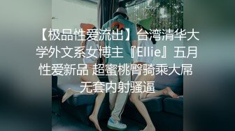 【极品性爱流出】台湾清华大学外文系女博主『Ellie』五月性爱新品 超蜜桃臀骑乘大屌 无套内射骚逼